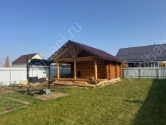Баня 5×8 с террасой, 25 м²