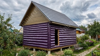 Баня 6×6 м, 36 м²