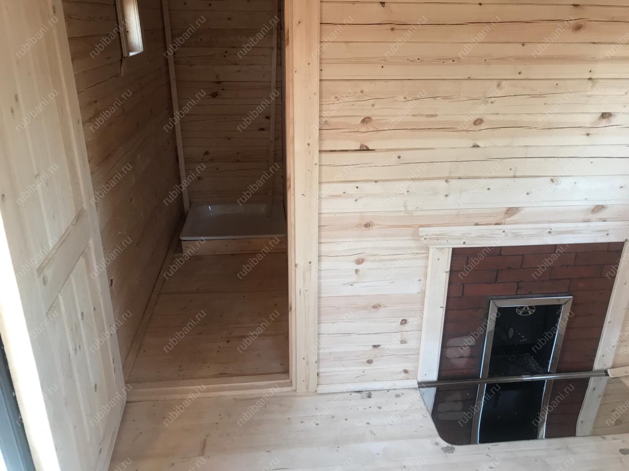 Баня из бруса 3 на 5 — фото 5 Баня из бруса 3 на 5 — фото 5