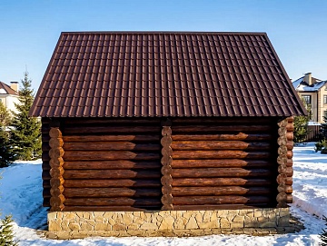 Баня 3×6 м, 18 м²