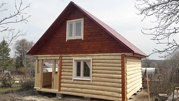 Дом-баня 6×5, 30 м²
