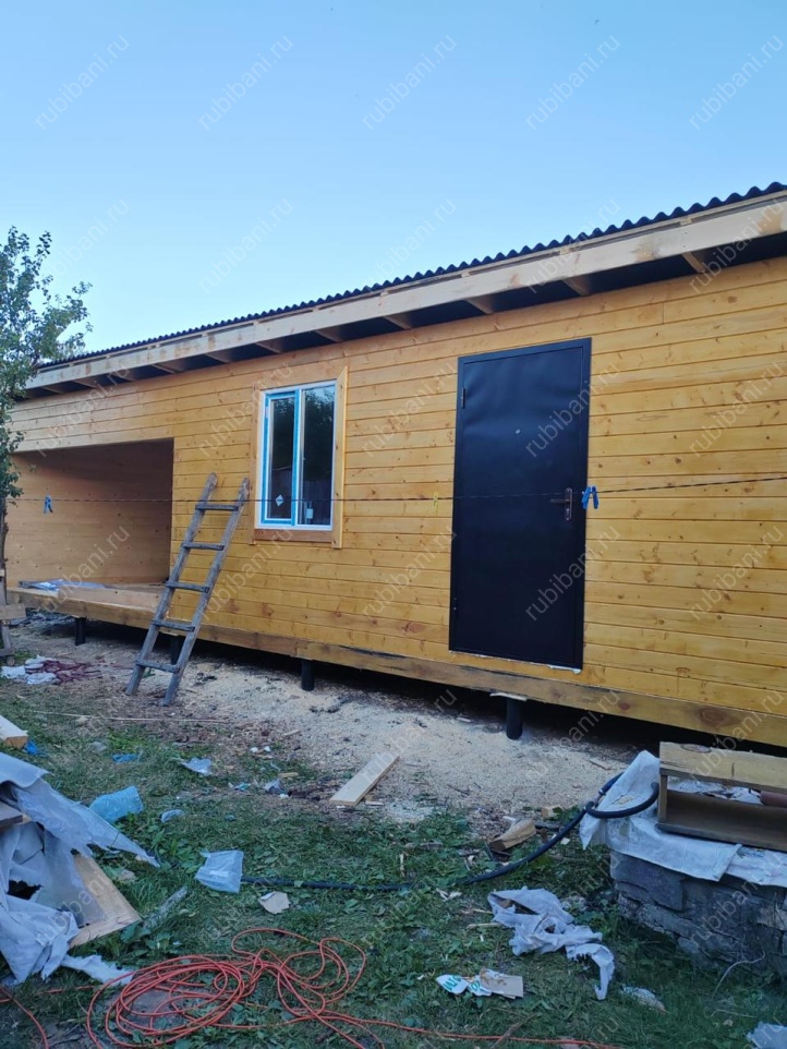 Хозблок из бруса — фото 4 Хозблок из бруса — фото 4