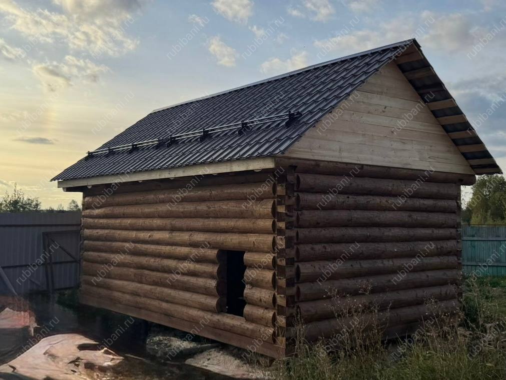 Баня 4×6 м, 24 м² Баня 4×6 м, 24 м²