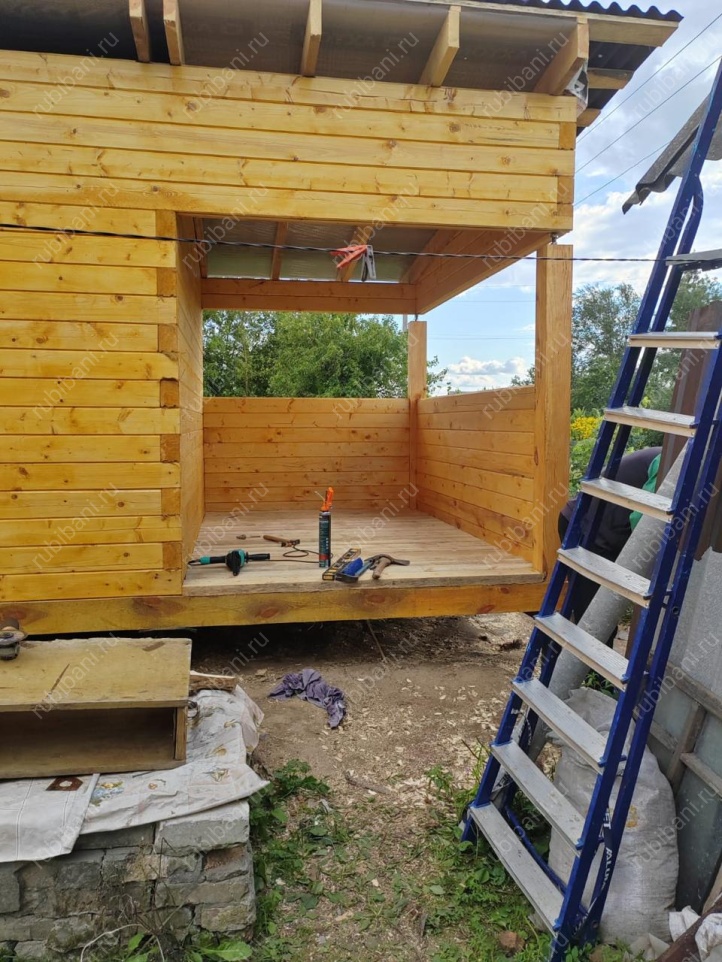 Хозблок из бруса — фото 11 Хозблок из бруса — фото 11