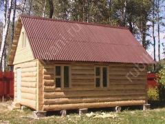 Дом 3×6 м в лапу, 18 м²