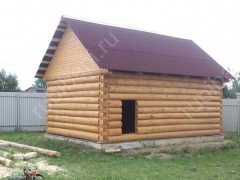 Дом 3×6 м в лапу, 18 м²
