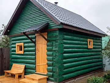 Баня 4×5 м, 20 м²