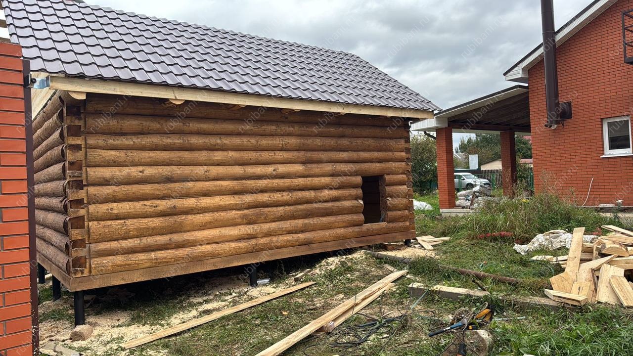 Баня 4×6 м, 24 м² Баня 4×6 м, 24 м²